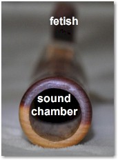 Flute's sound chamber