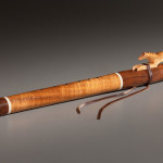 Hawaiian koa and Oregon walnut flute